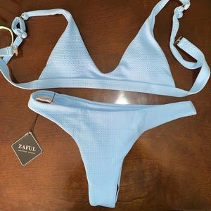 Light blue bikini!!